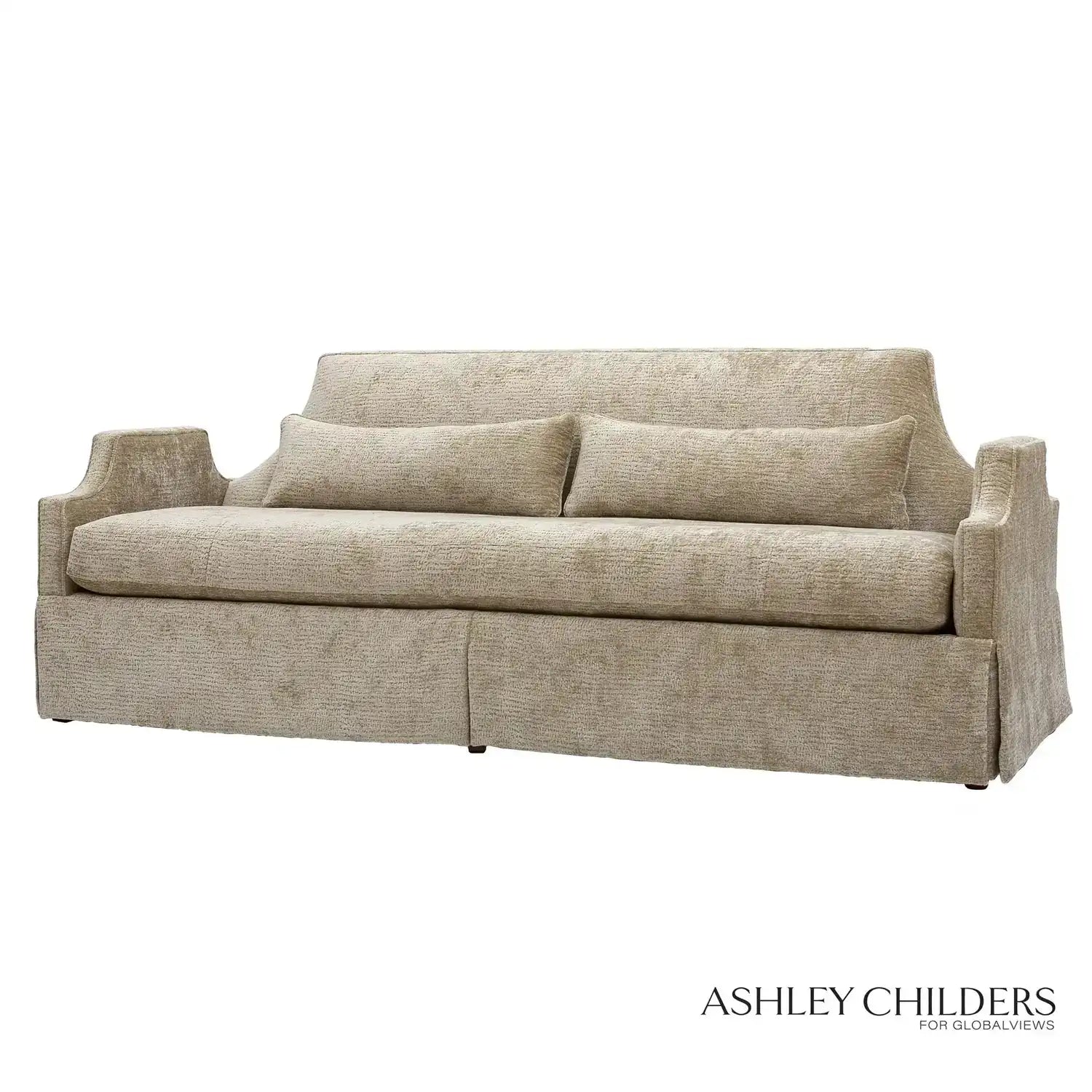 GLOBAL VIEWS DIANA SKIRTED SOFA - Sofa