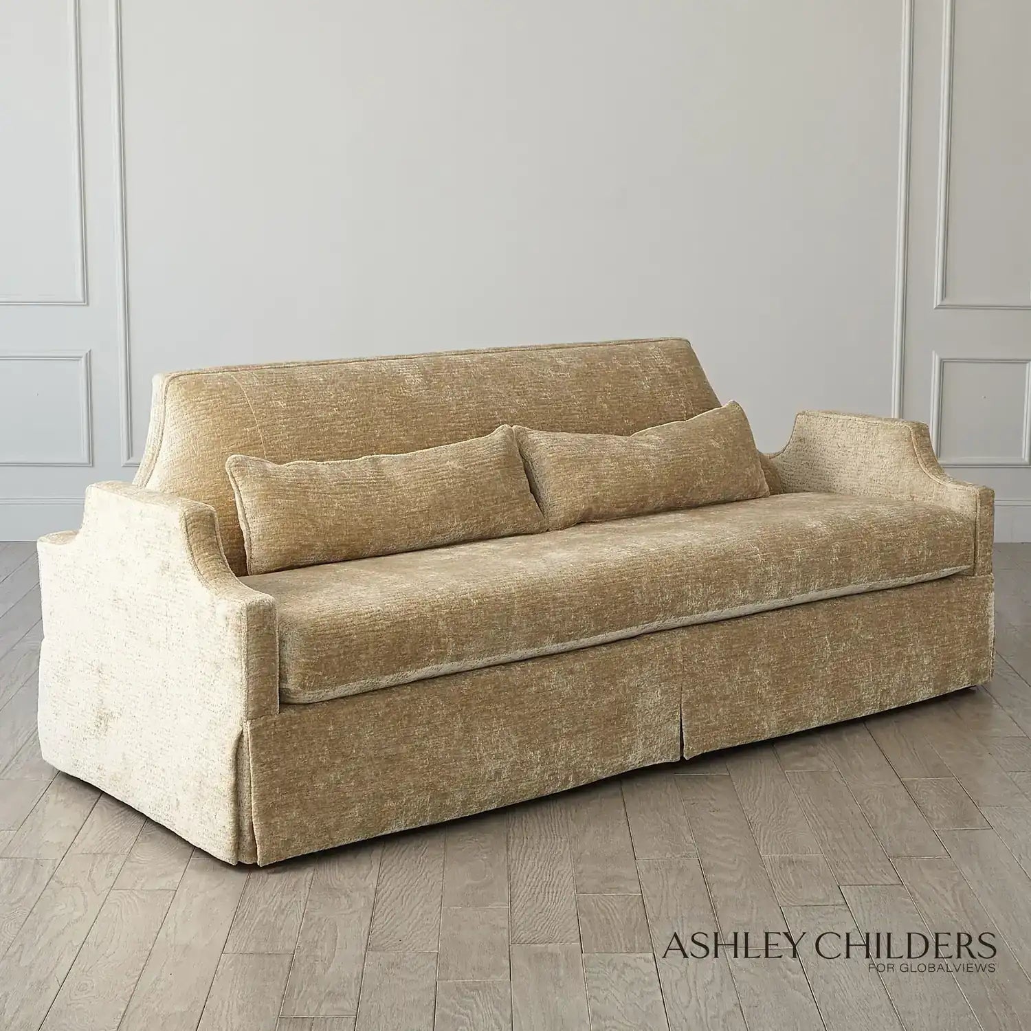 GLOBAL VIEWS DIANA SKIRTED SOFA - Sofa