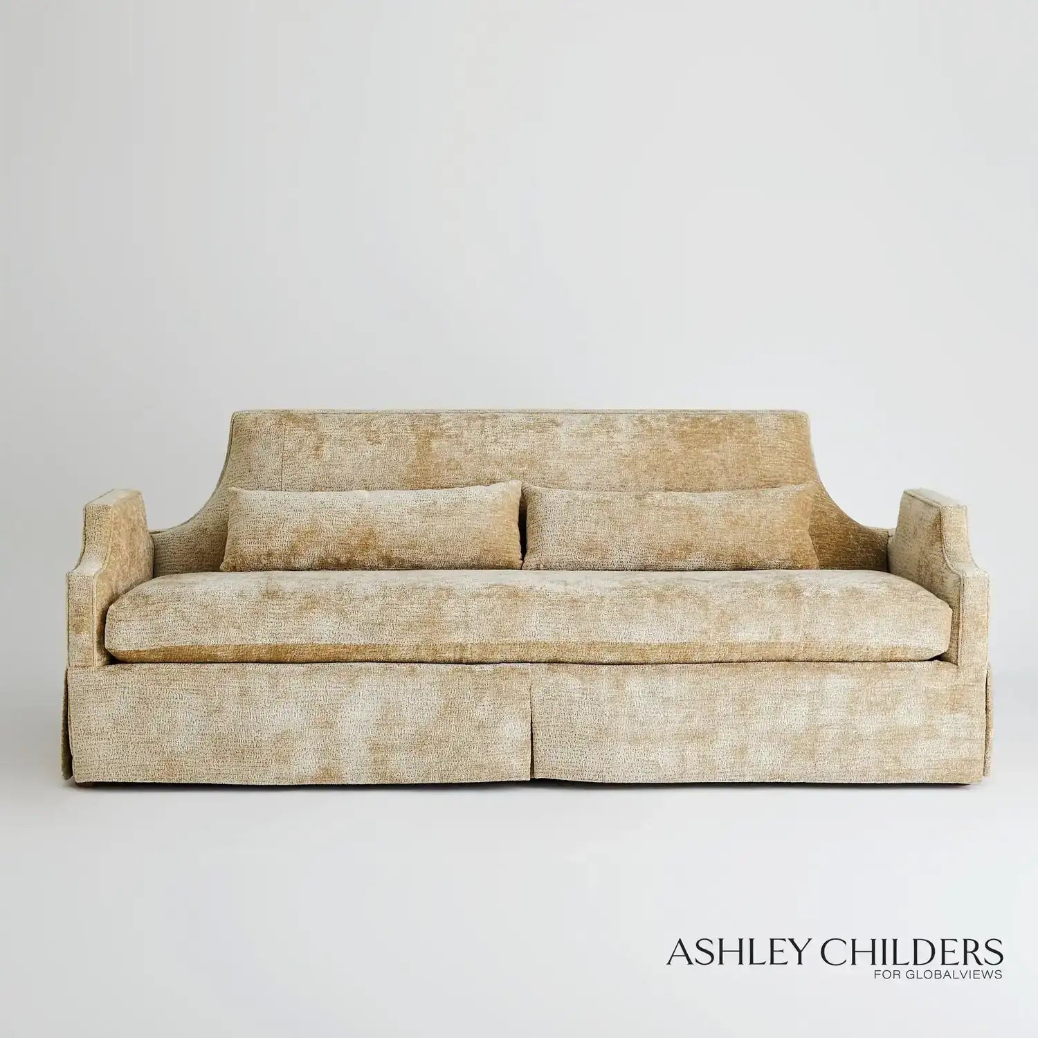 GLOBAL VIEWS DIANA SKIRTED SOFA - Sofa