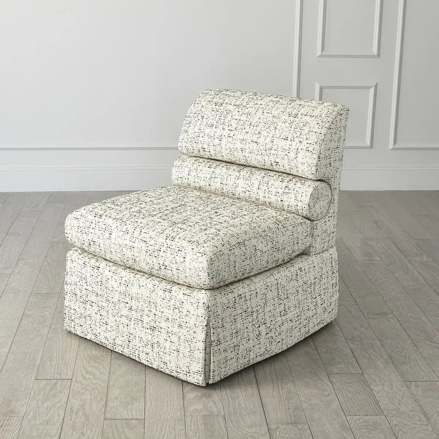 GLOBAL VIEWS BOLSTER SLIPPER CHAIR - Lounge