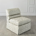 GLOBAL VIEWS BOLSTER SLIPPER CHAIR - Lounge
