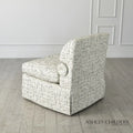GLOBAL VIEWS BOLSTER SLIPPER CHAIR - Lounge
