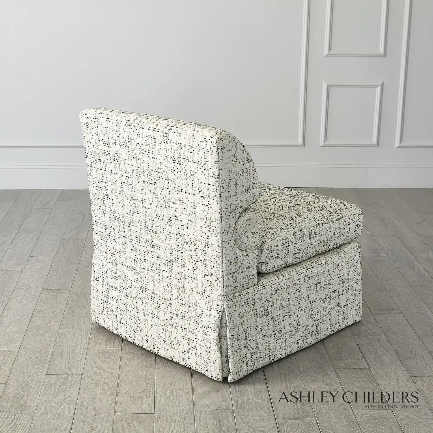 GLOBAL VIEWS BOLSTER SLIPPER CHAIR - Lounge