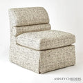 GLOBAL VIEWS BOLSTER SLIPPER CHAIR - Lounge