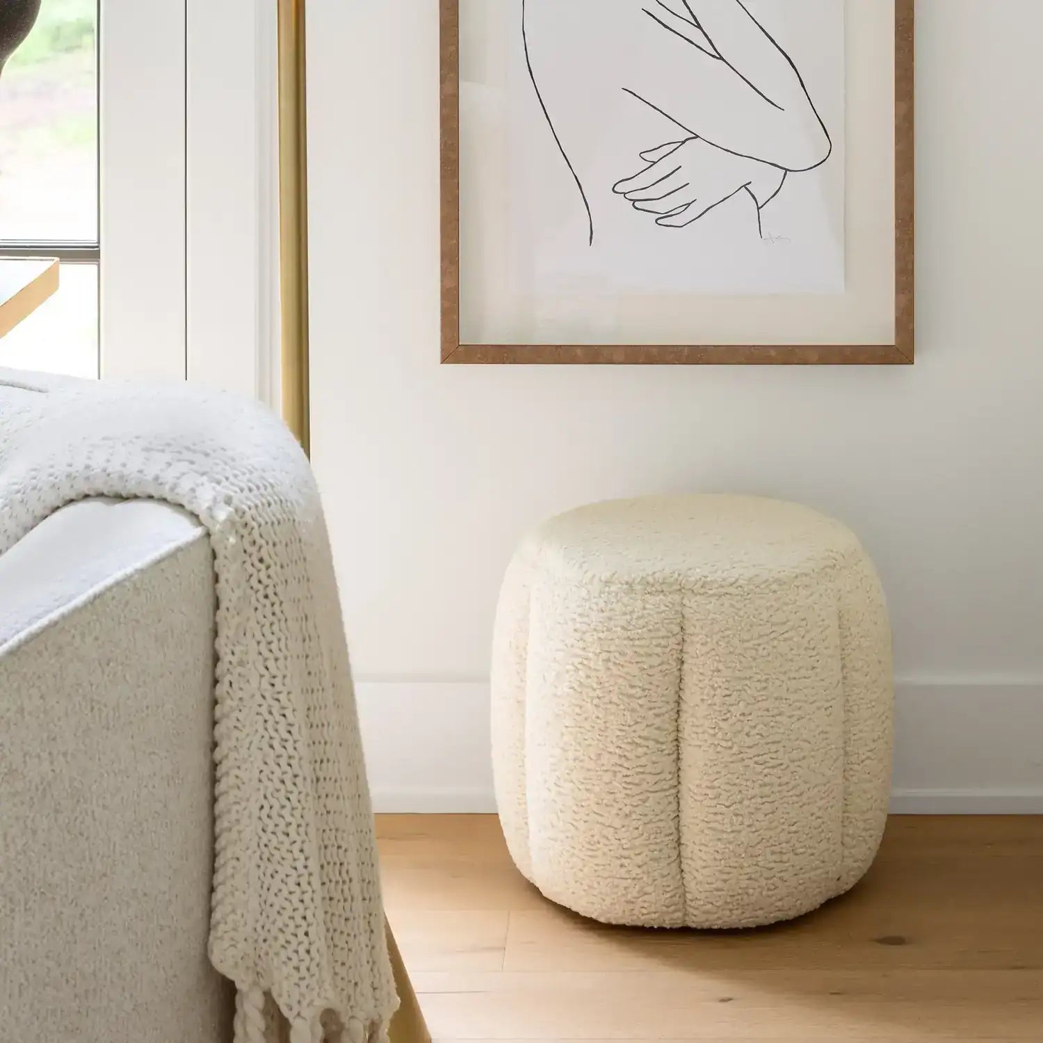 GLOBAL VIEWS TUFFET OTTOMAN - Benches, Ottoman, Stools