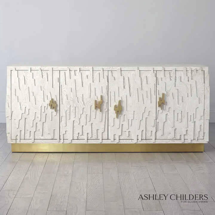 GLOBAL VIEWS BRUTALIST BUFFET - Cabinets & Bar