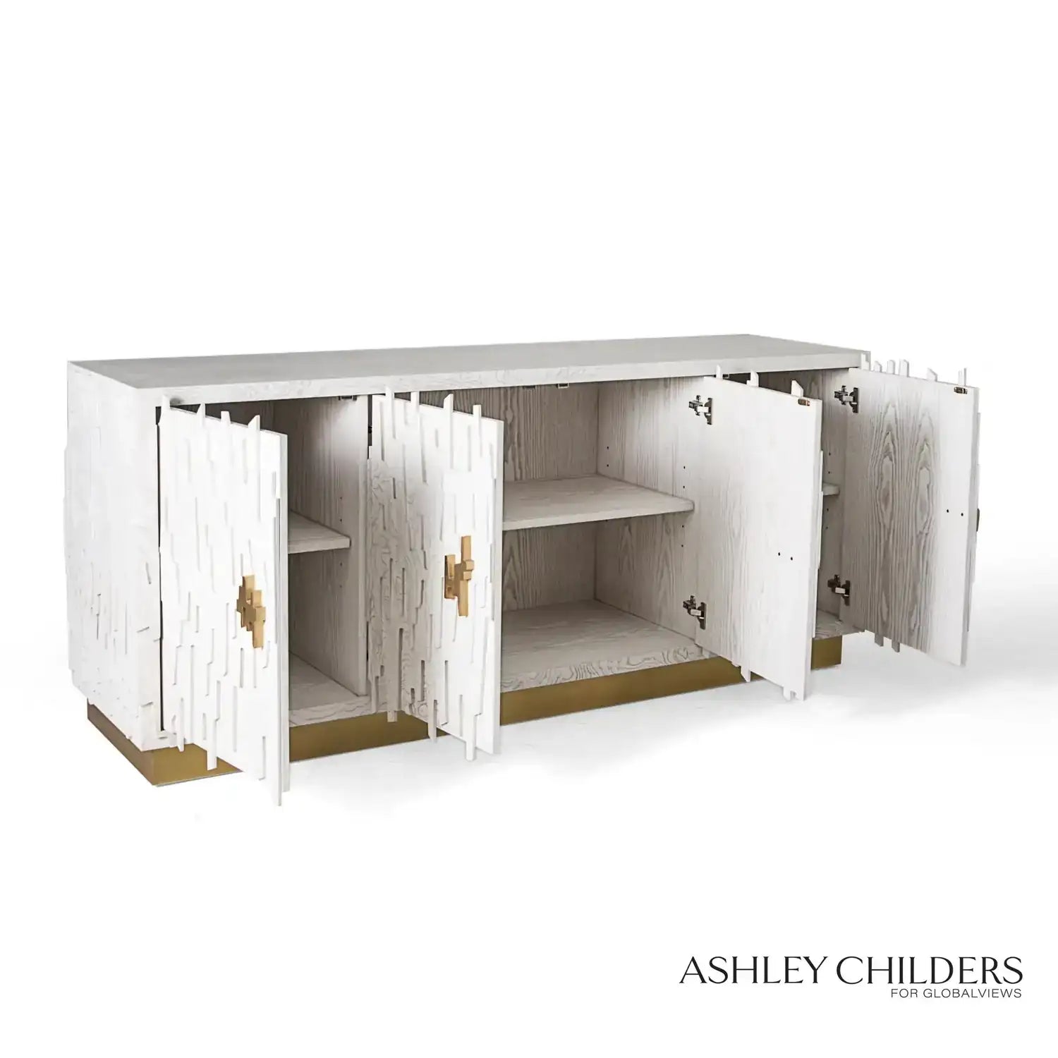 GLOBAL VIEWS BRUTALIST BUFFET - Cabinets & Bar