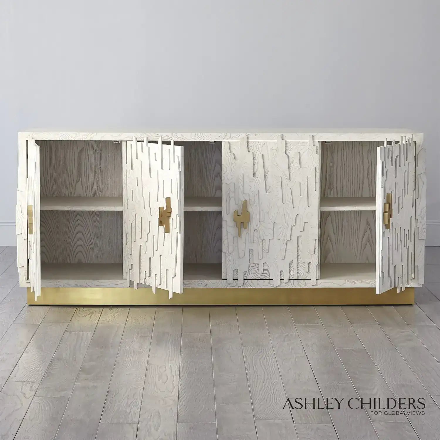GLOBAL VIEWS BRUTALIST BUFFET - Cabinets & Bar