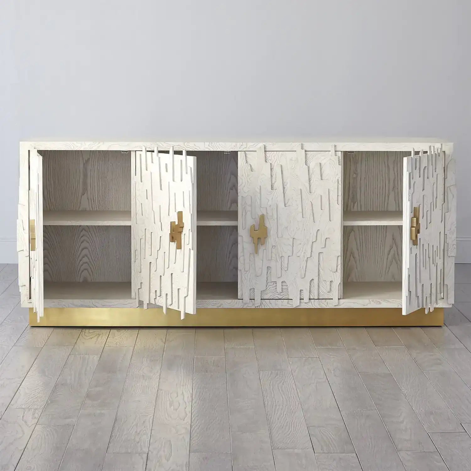 GLOBAL VIEWS BRUTALIST BUFFET - Cabinets & Bar