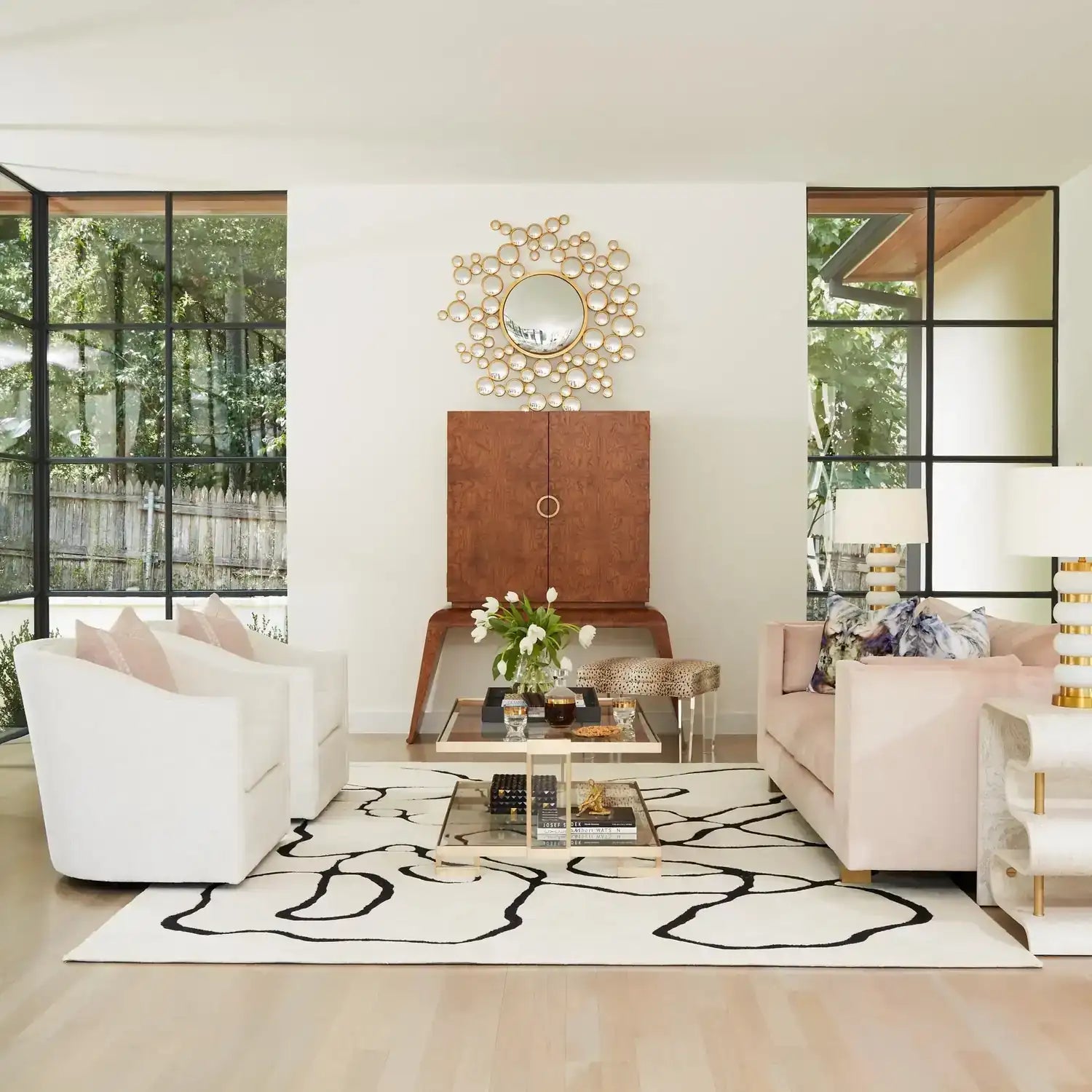 GLOBAL VIEWS TRAVERSE SIDE TABLE - Side