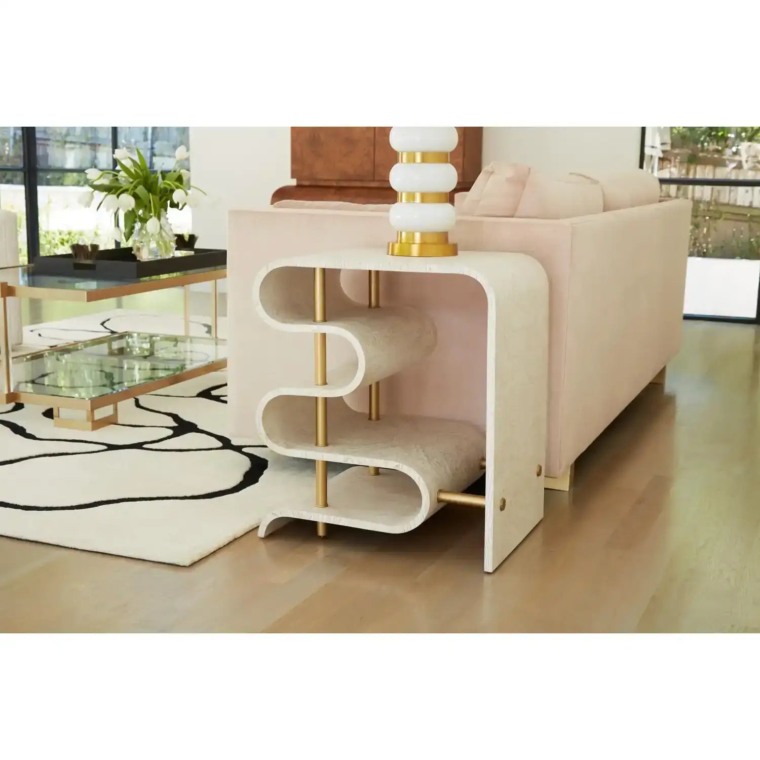 GLOBAL VIEWS TRAVERSE SIDE TABLE - Side