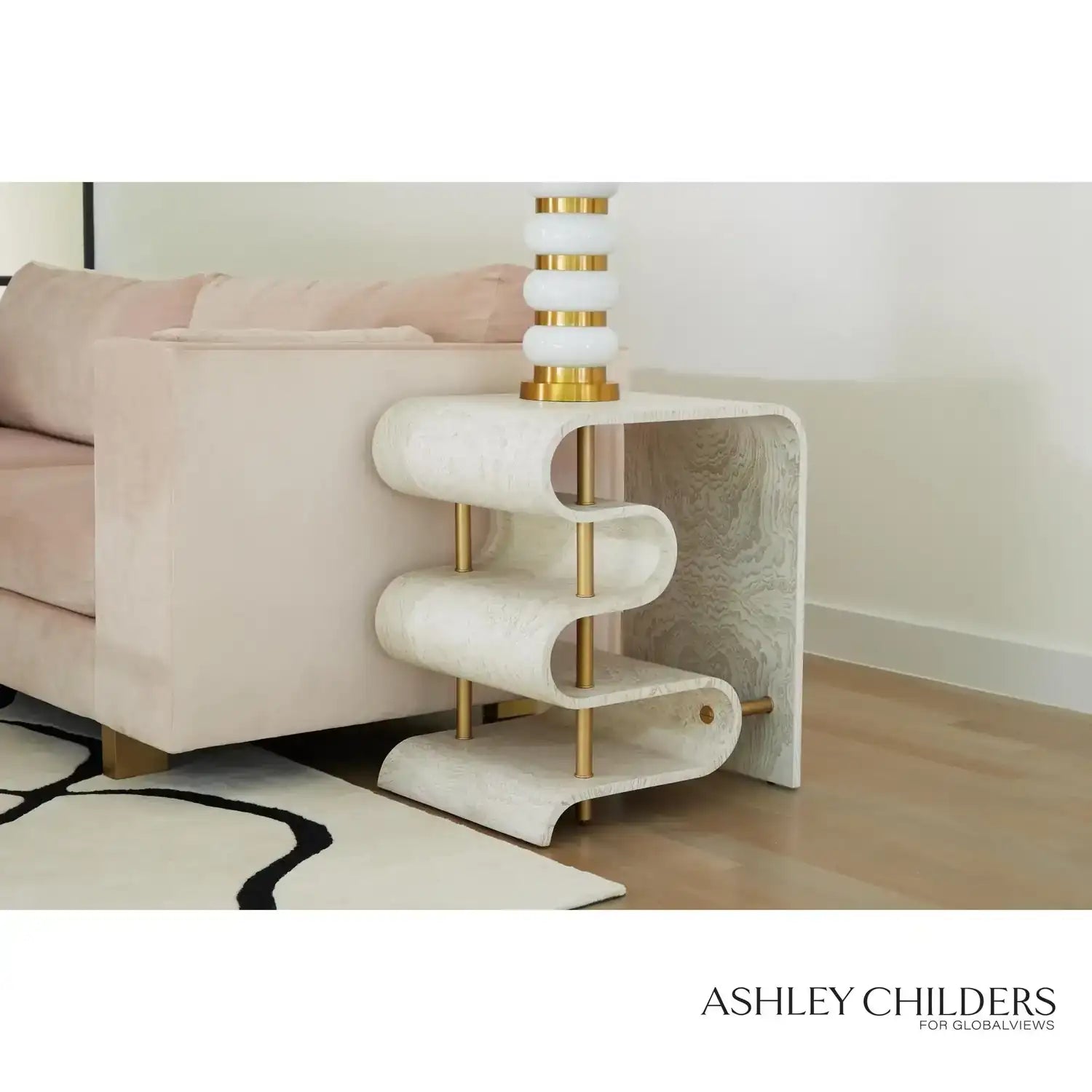 GLOBAL VIEWS TRAVERSE SIDE TABLE - Side