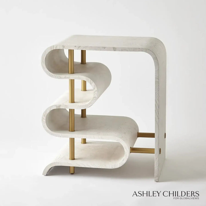 GLOBAL VIEWS TRAVERSE SIDE TABLE - Side