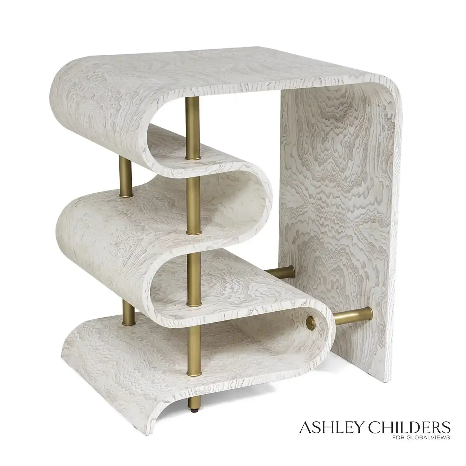 GLOBAL VIEWS TRAVERSE SIDE TABLE - Side