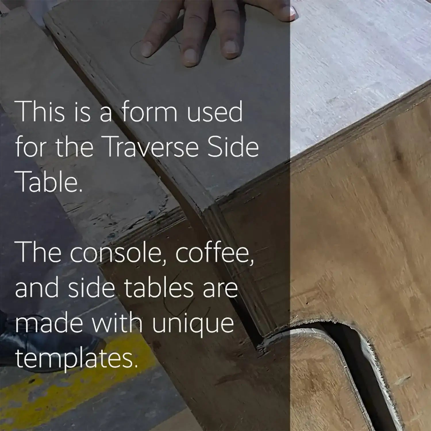GLOBAL VIEWS TRAVERSE SIDE TABLE - Side