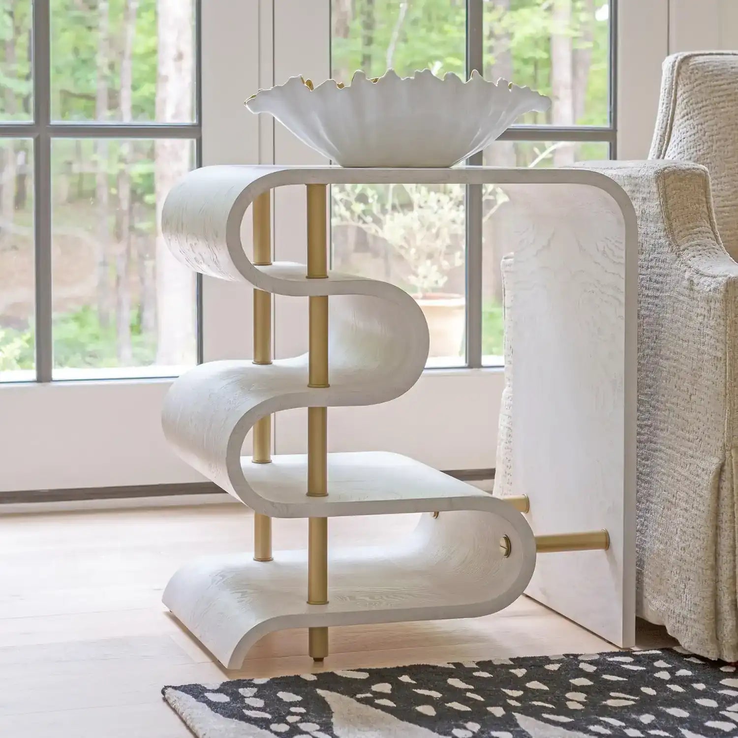 GLOBAL VIEWS TRAVERSE SIDE TABLE - Side