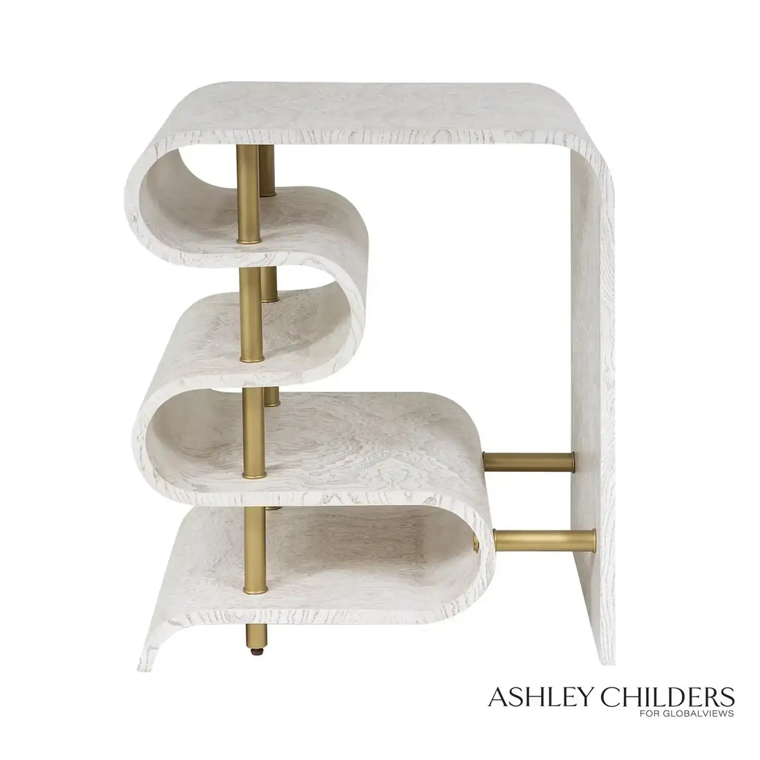 GLOBAL VIEWS TRAVERSE SIDE TABLE - Side
