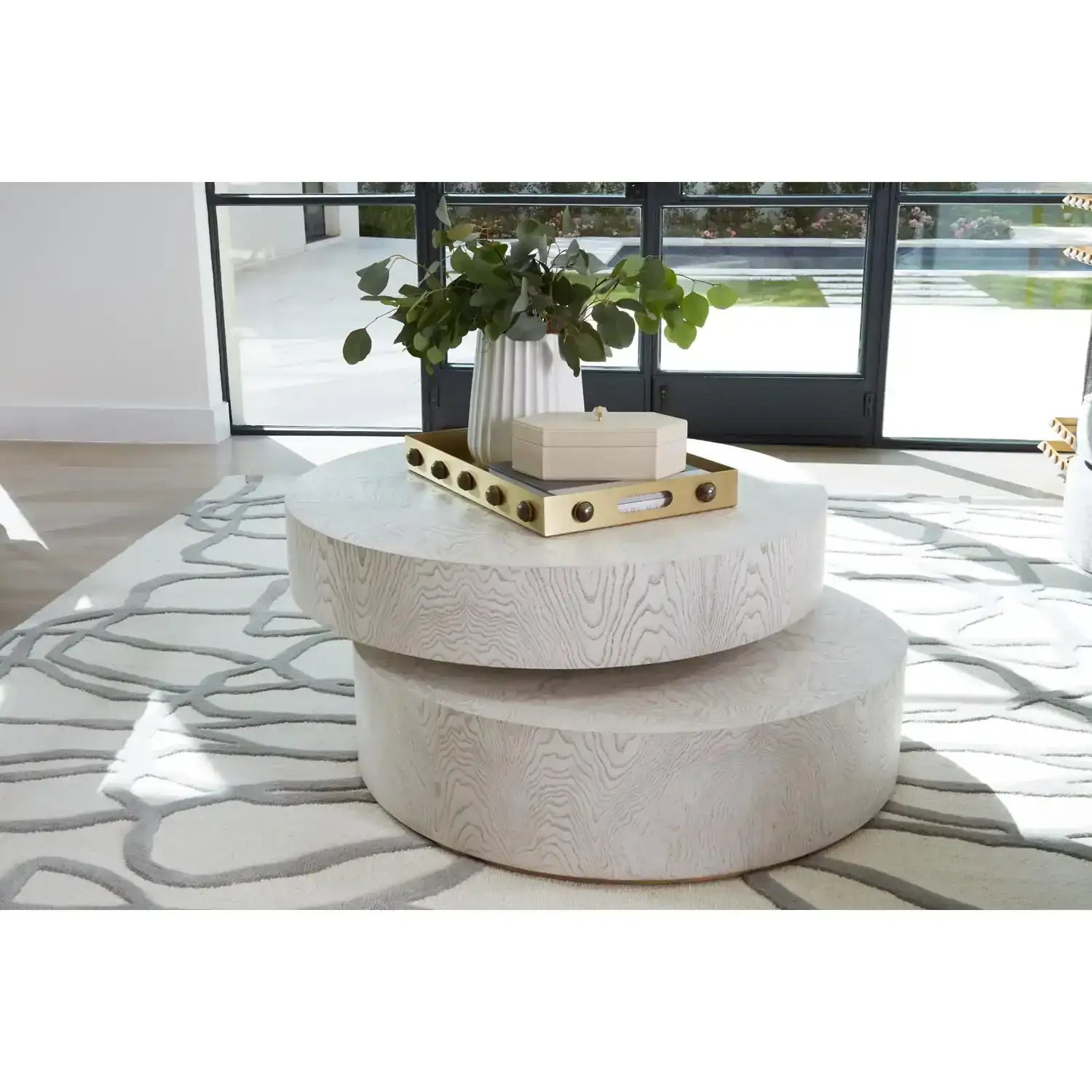 GLOBAL VIEWS PIVOT COCKTAIL TABLE - Coffee