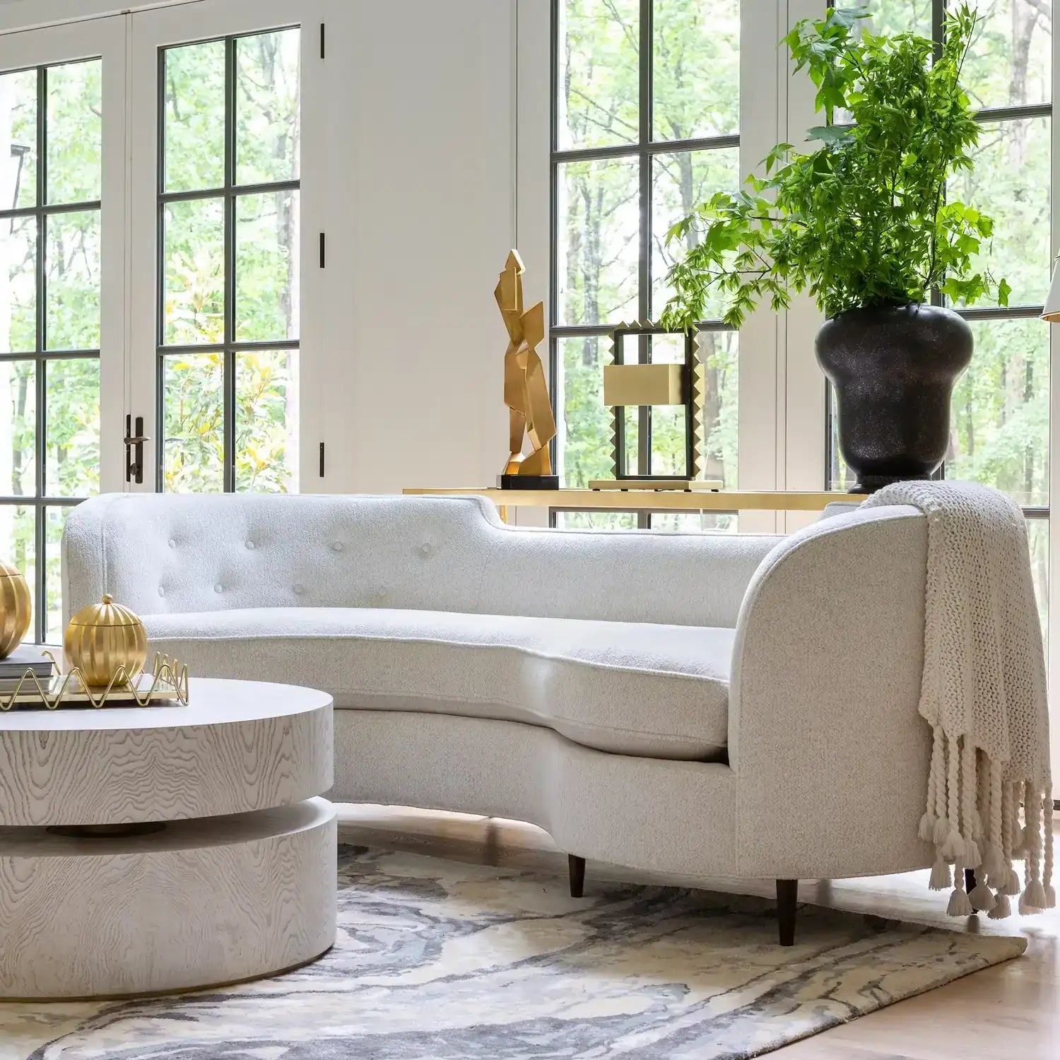 GLOBAL VIEWS PIVOT COCKTAIL TABLE - Coffee