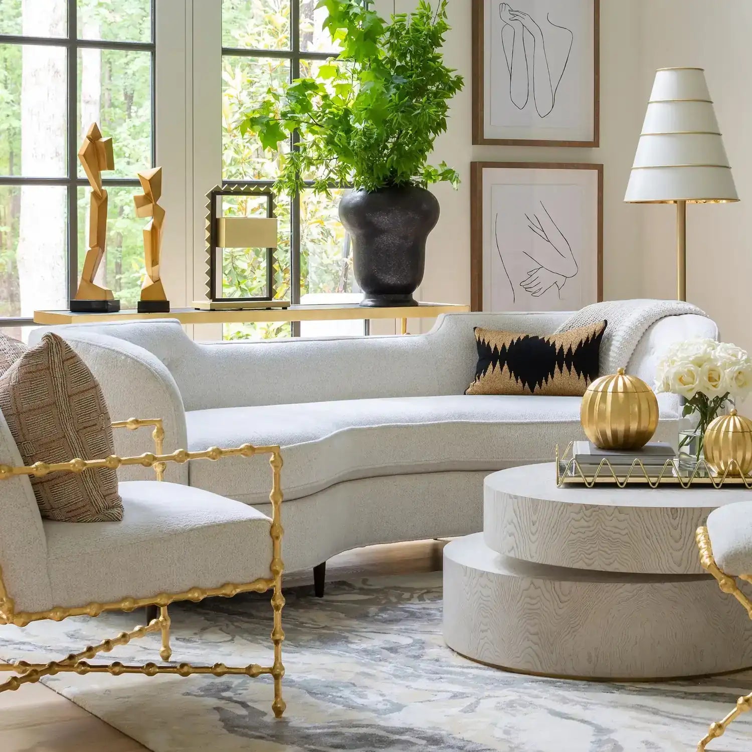 GLOBAL VIEWS PIVOT COCKTAIL TABLE - Coffee