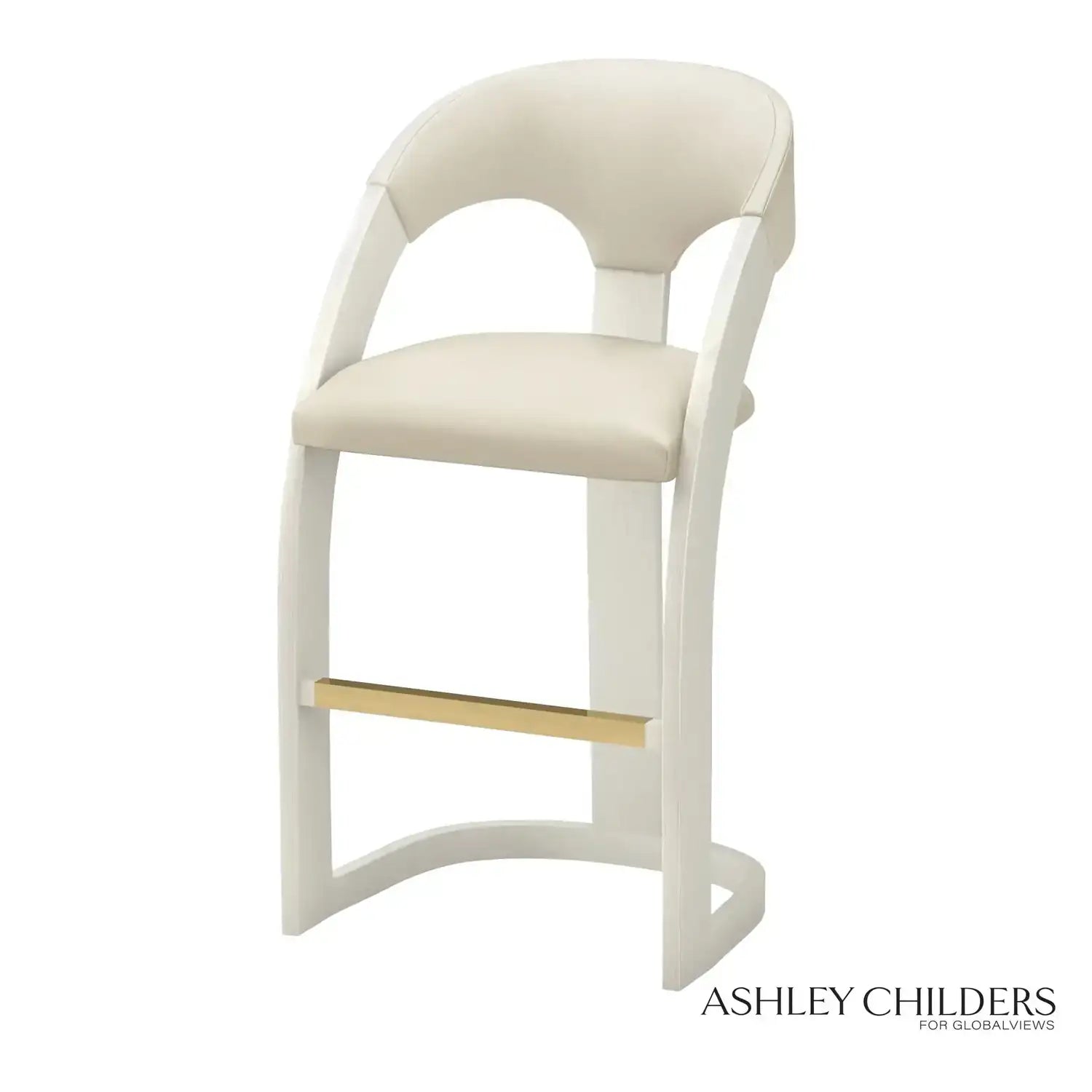 GLOBAL VIEWS DELIA BAR STOOL - Bar Stools