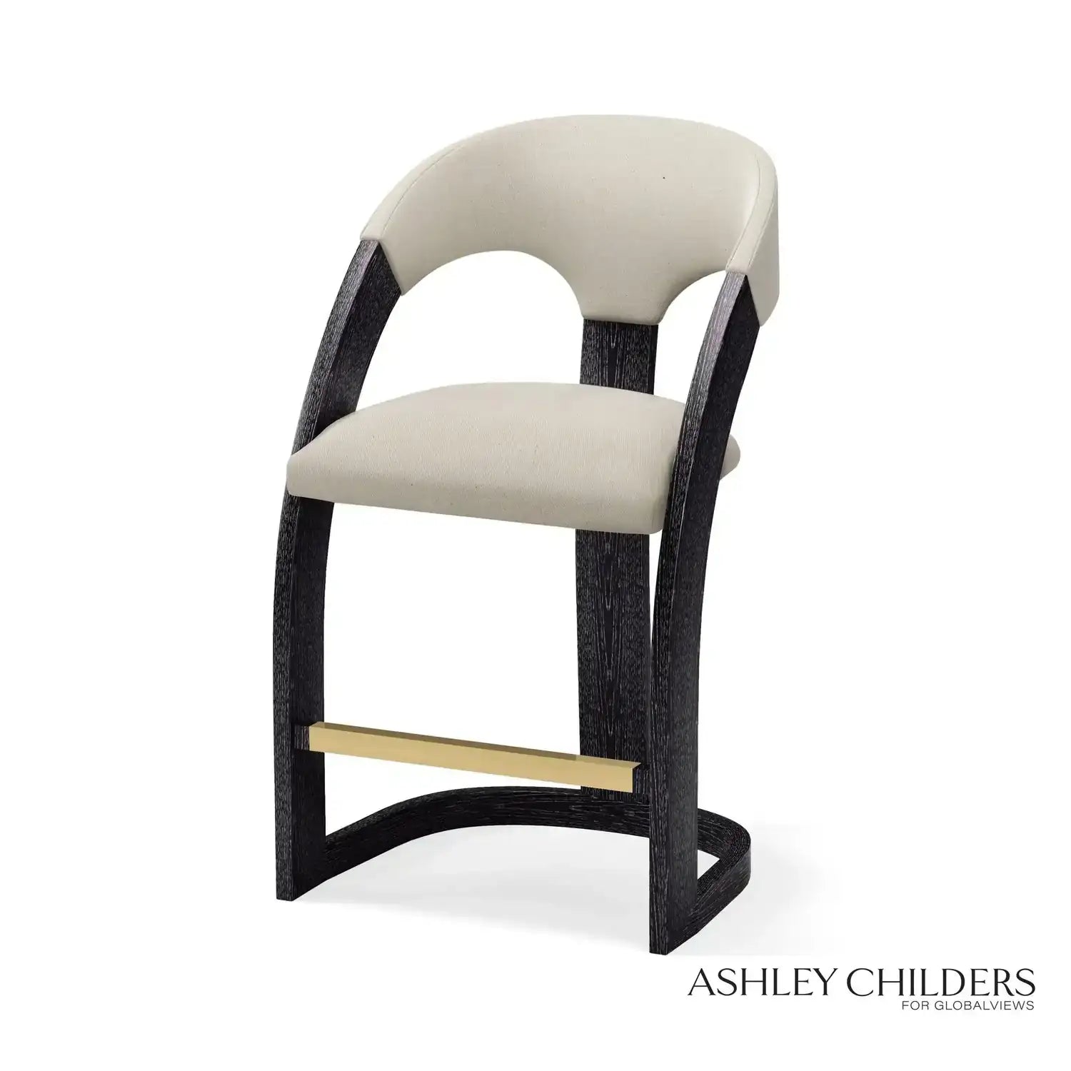 GLOBAL VIEWS DELIA COUNTER STOOL - Bar Stools