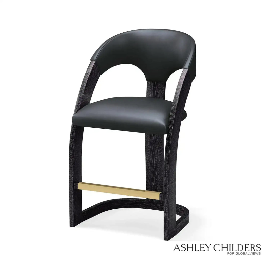 GLOBAL VIEWS DELIA COUNTER STOOL - Bar Stools
