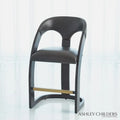 GLOBAL VIEWS DELIA COUNTER STOOL - Bar Stools