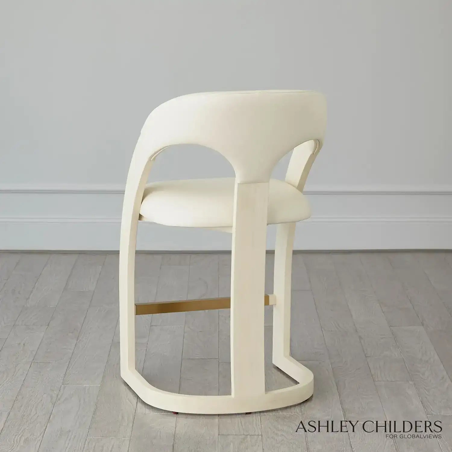 GLOBAL VIEWS DELIA COUNTER STOOL - Bar Stools