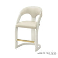 GLOBAL VIEWS DELIA COUNTER STOOL - Bar Stools