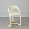 GLOBAL VIEWS DELIA COUNTER STOOL - Bar Stools