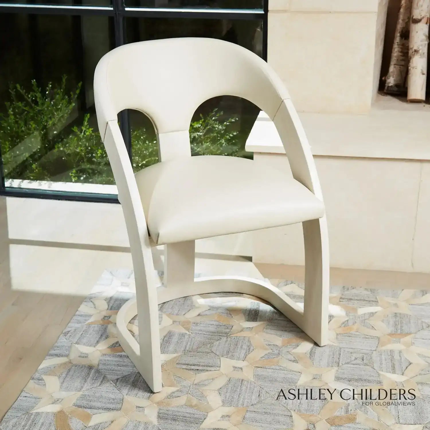 GLOBAL VIEWS DELIA DINING CHAIR - Dinning Chairs