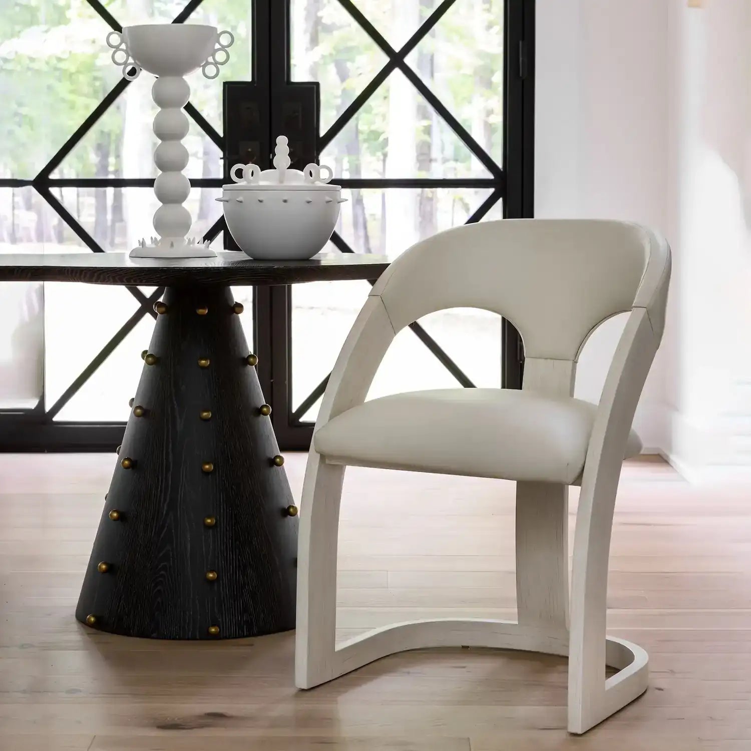 GLOBAL VIEWS DELIA DINING CHAIR - Dinning Chairs