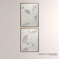 GLOBAL VIEWS SCRATCH LOOPS FRAMED ART - DO NOT SHOW ON WEBSITE