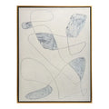 GLOBAL VIEWS SCRATCH LOOPS FRAMED ART - DO NOT SHOW ON WEBSITE
