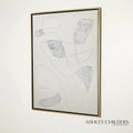 GLOBAL VIEWS SCRATCH LOOPS FRAMED ART - DO NOT SHOW ON WEBSITE