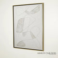 GLOBAL VIEWS SCRATCH LOOPS FRAMED ART - DO NOT SHOW ON WEBSITE