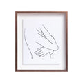 GLOBAL VIEWS LOVE, HER FRAMED ART - DO NOT SHOW ON WEBSITE