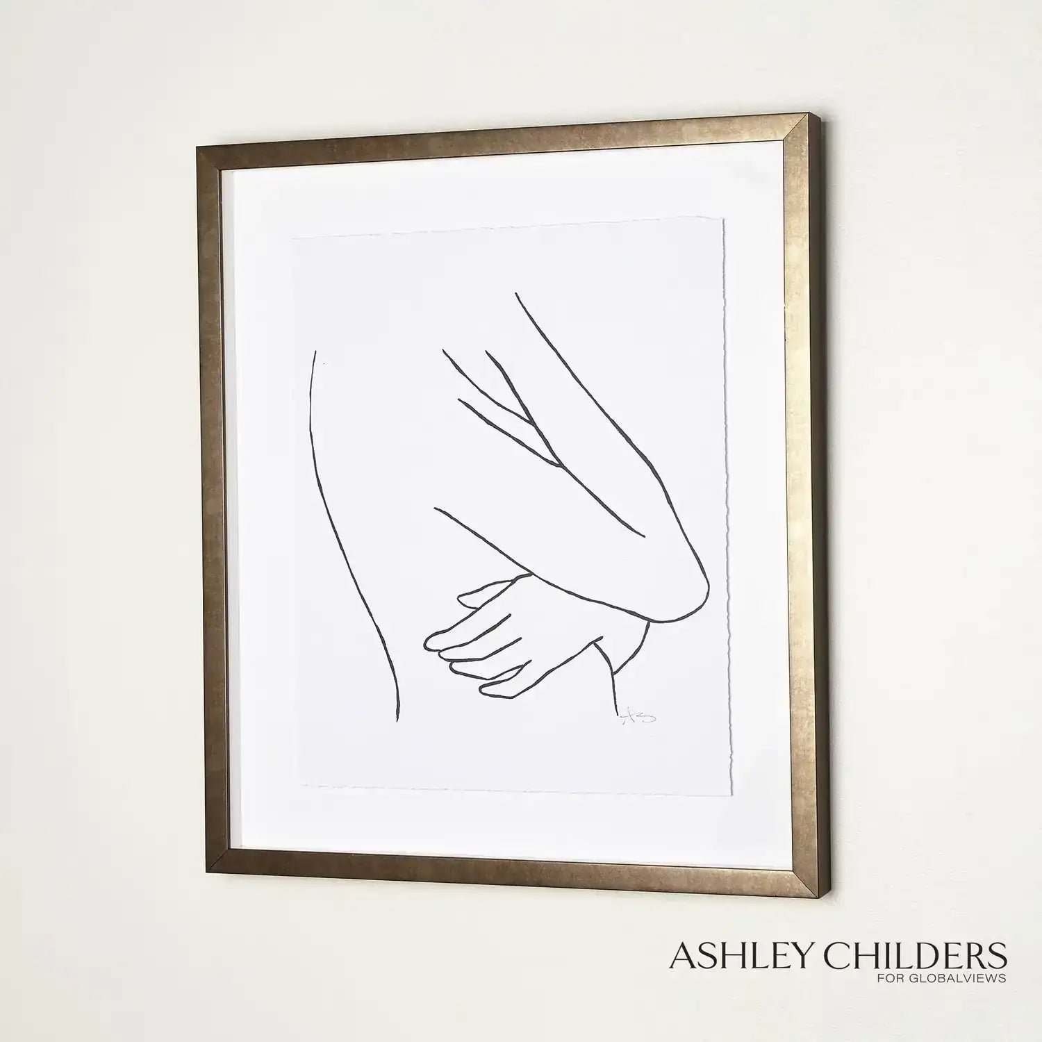 GLOBAL VIEWS LOVE, HER FRAMED ART - DO NOT SHOW ON WEBSITE