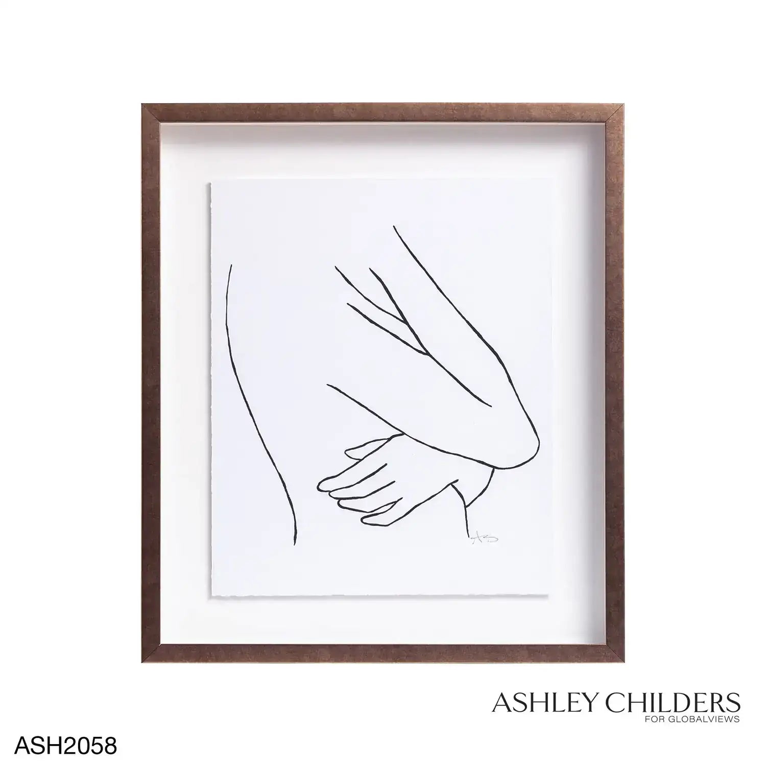 GLOBAL VIEWS LOVE, HER FRAMED ART - DO NOT SHOW ON WEBSITE