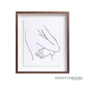 GLOBAL VIEWS LOVE, HER FRAMED ART - DO NOT SHOW ON WEBSITE
