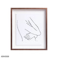GLOBAL VIEWS LOVE, HER FRAMED ART - DO NOT SHOW ON WEBSITE