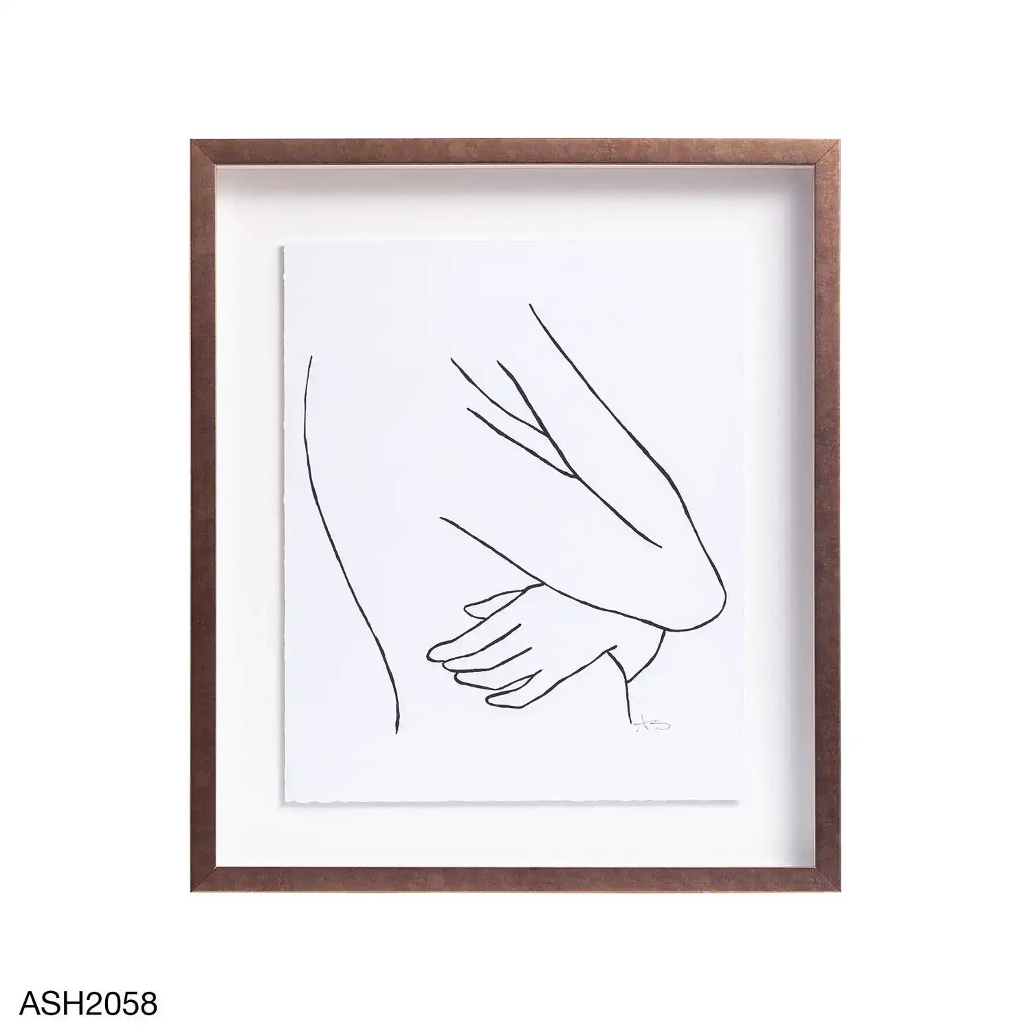 GLOBAL VIEWS LOVE, HER FRAMED ART - DO NOT SHOW ON WEBSITE