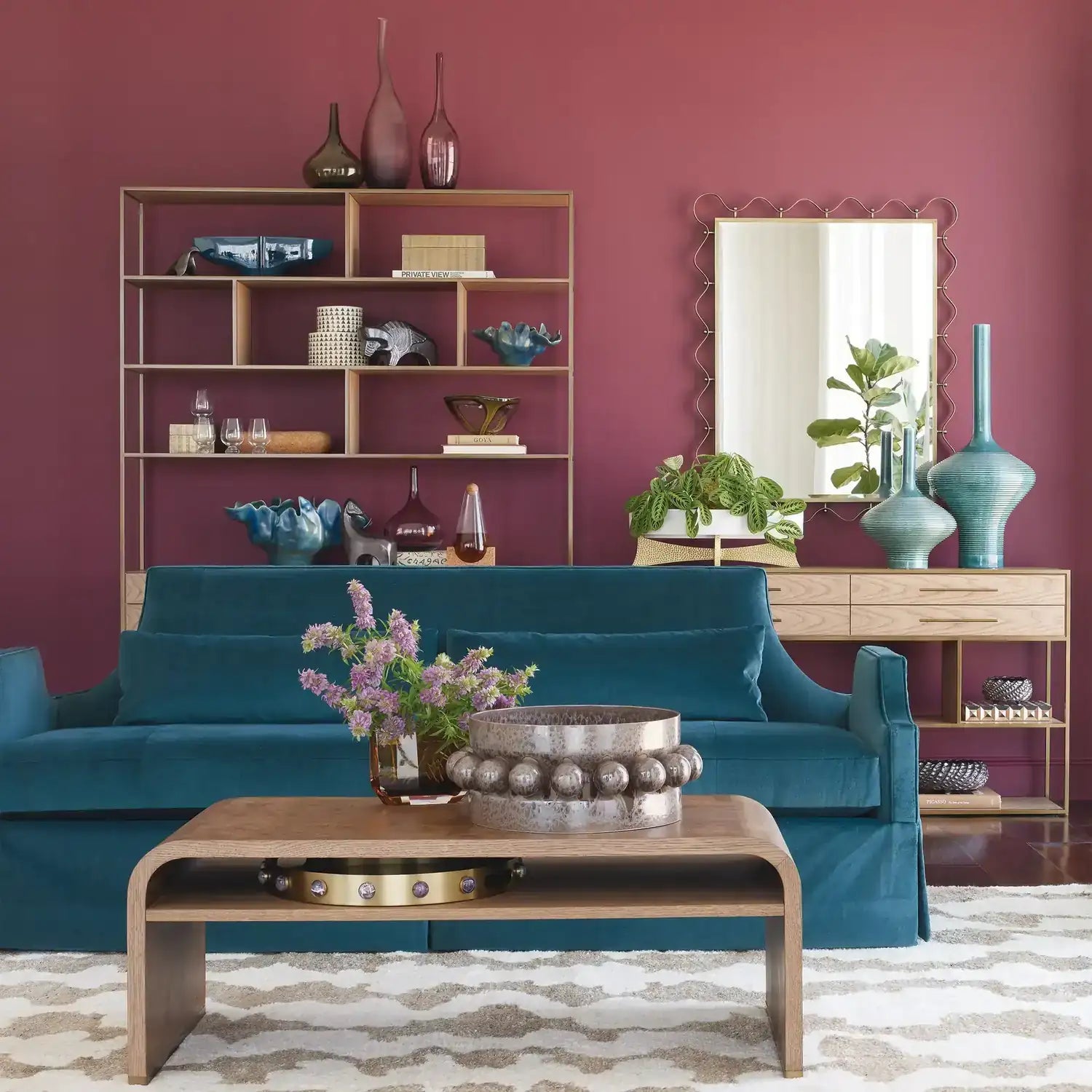 GLOBAL VIEWS DIANA SKIRTED SOFA - Sofa