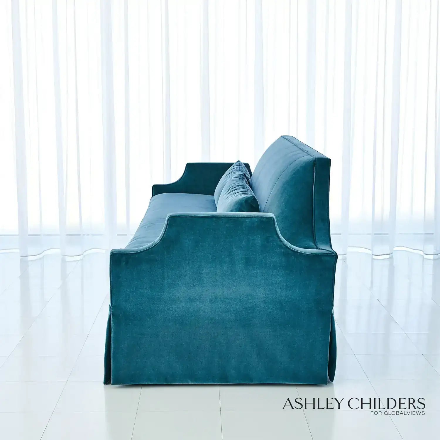 GLOBAL VIEWS DIANA SKIRTED SOFA - Sofa
