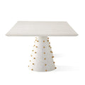 GLOBAL VIEWS SPHERES RECTANGLE DINING TABLE - Dinning Tables