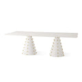 GLOBAL VIEWS SPHERES RECTANGLE DINING TABLE - Dinning Tables