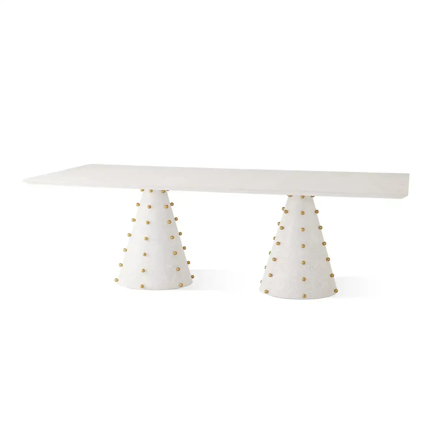 GLOBAL VIEWS SPHERES RECTANGLE DINING TABLE - Dinning Tables