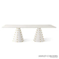 GLOBAL VIEWS SPHERES RECTANGLE DINING TABLE - Dinning Tables