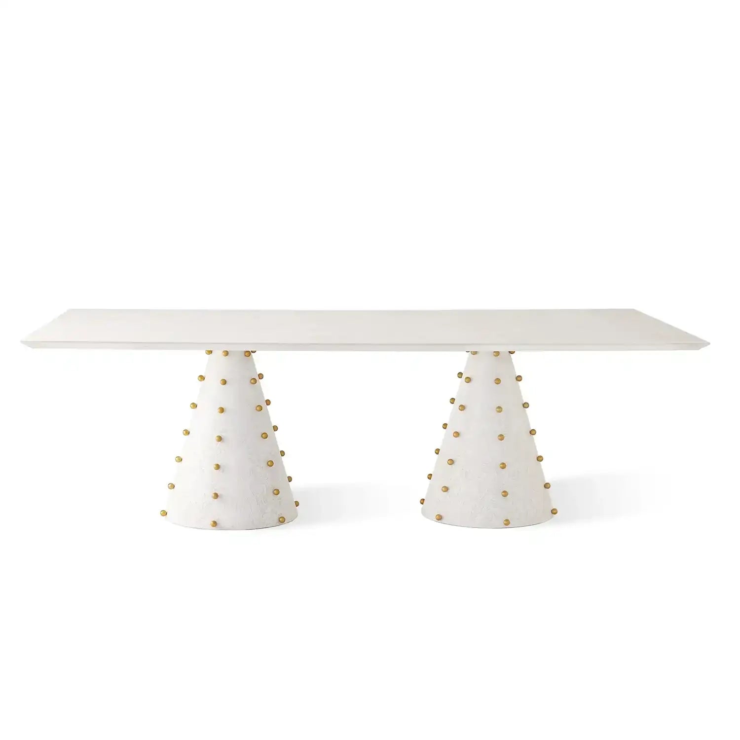 GLOBAL VIEWS SPHERES RECTANGLE DINING TABLE - Dinning Tables
